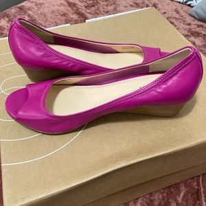 Cole Haan Nike Air Hot Pink Peep Toe